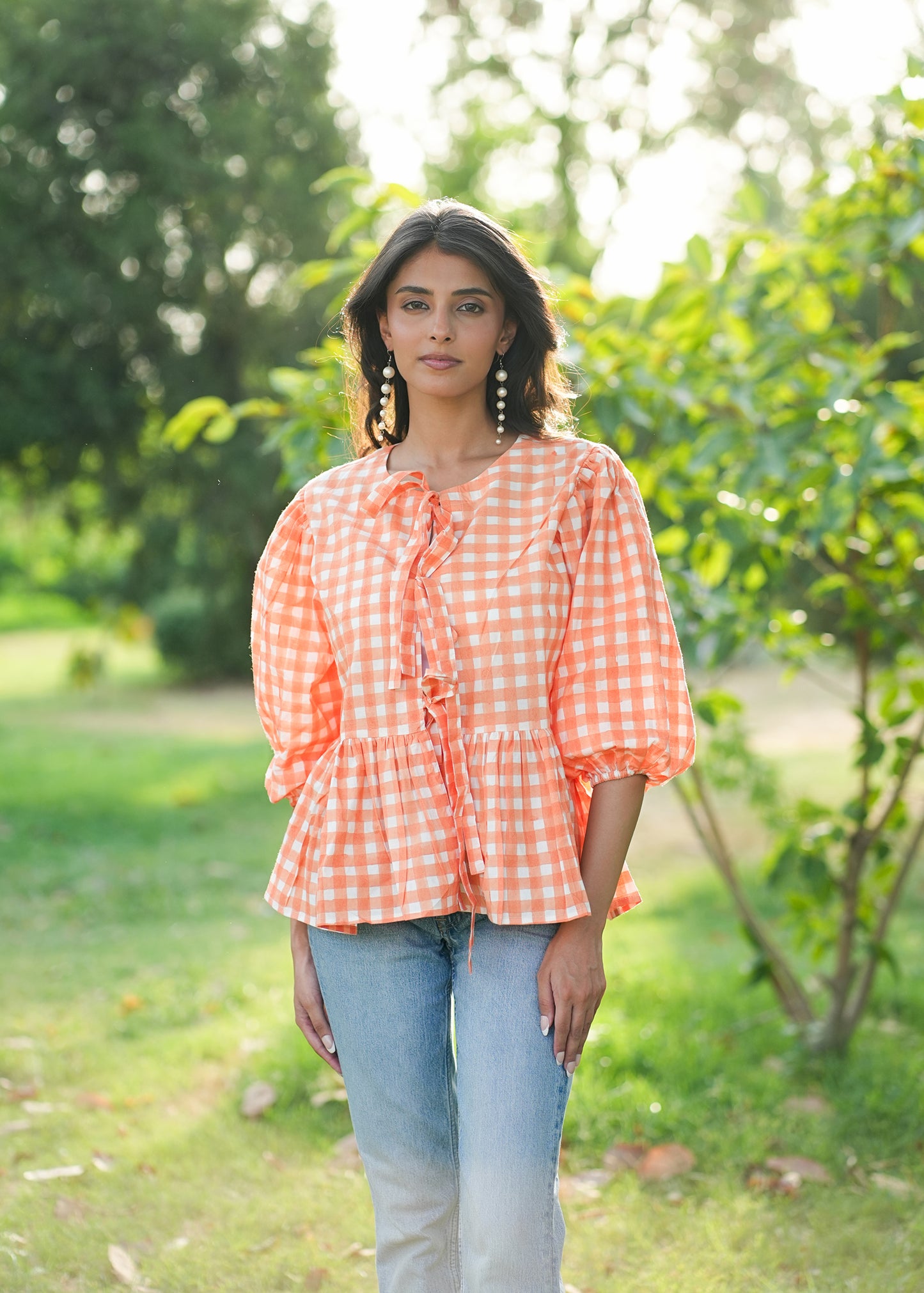 OrangePop Hand-Block Top