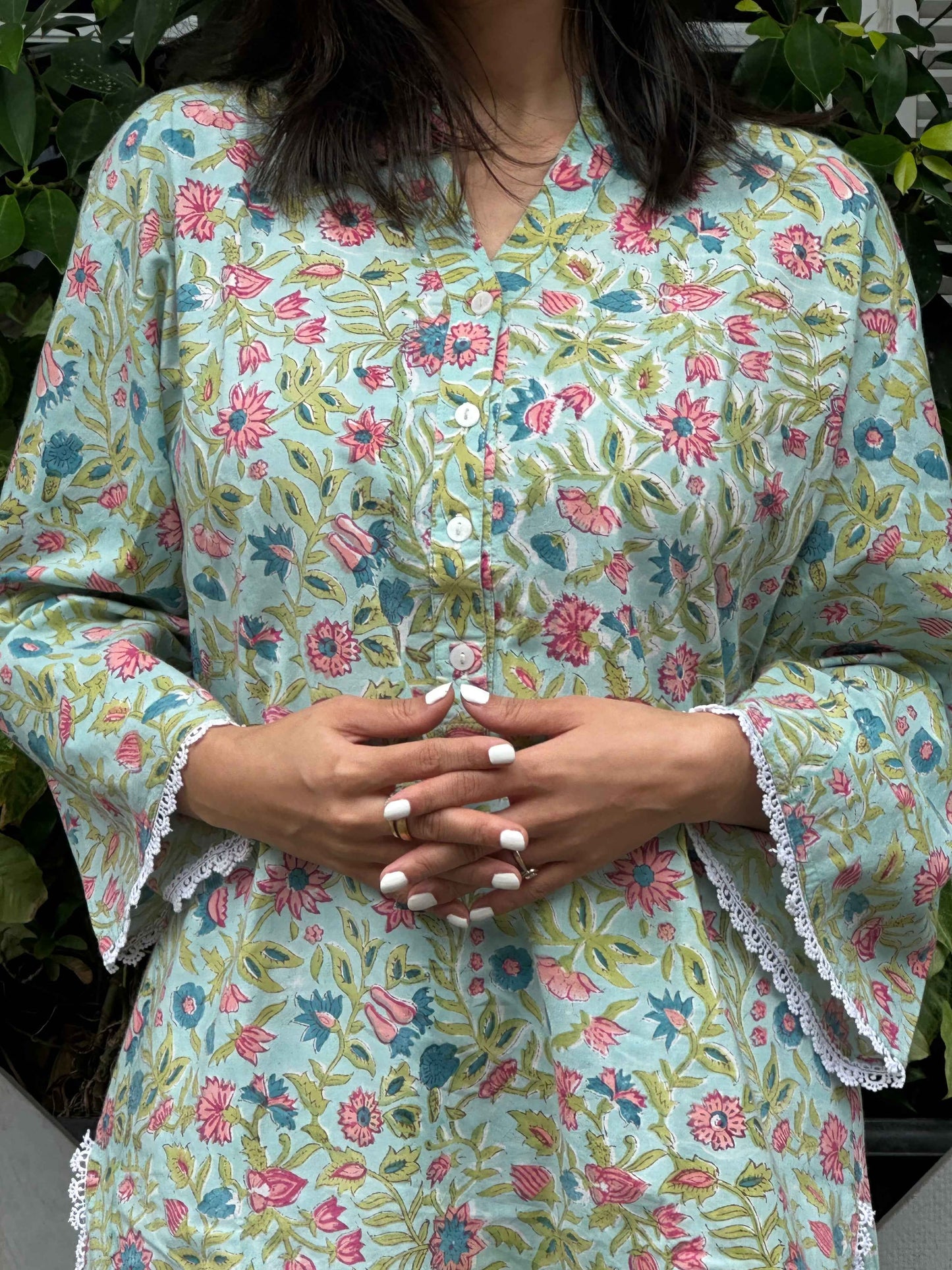 Mehak Hand-Block Kurta Set