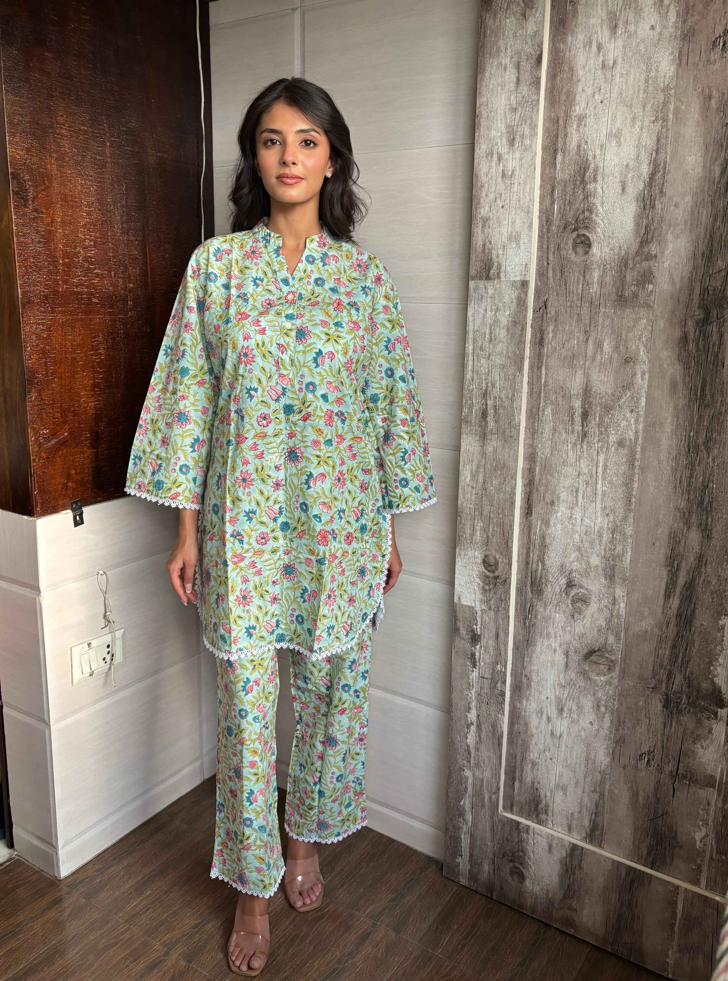 Mehak Hand-Block Kurta Set