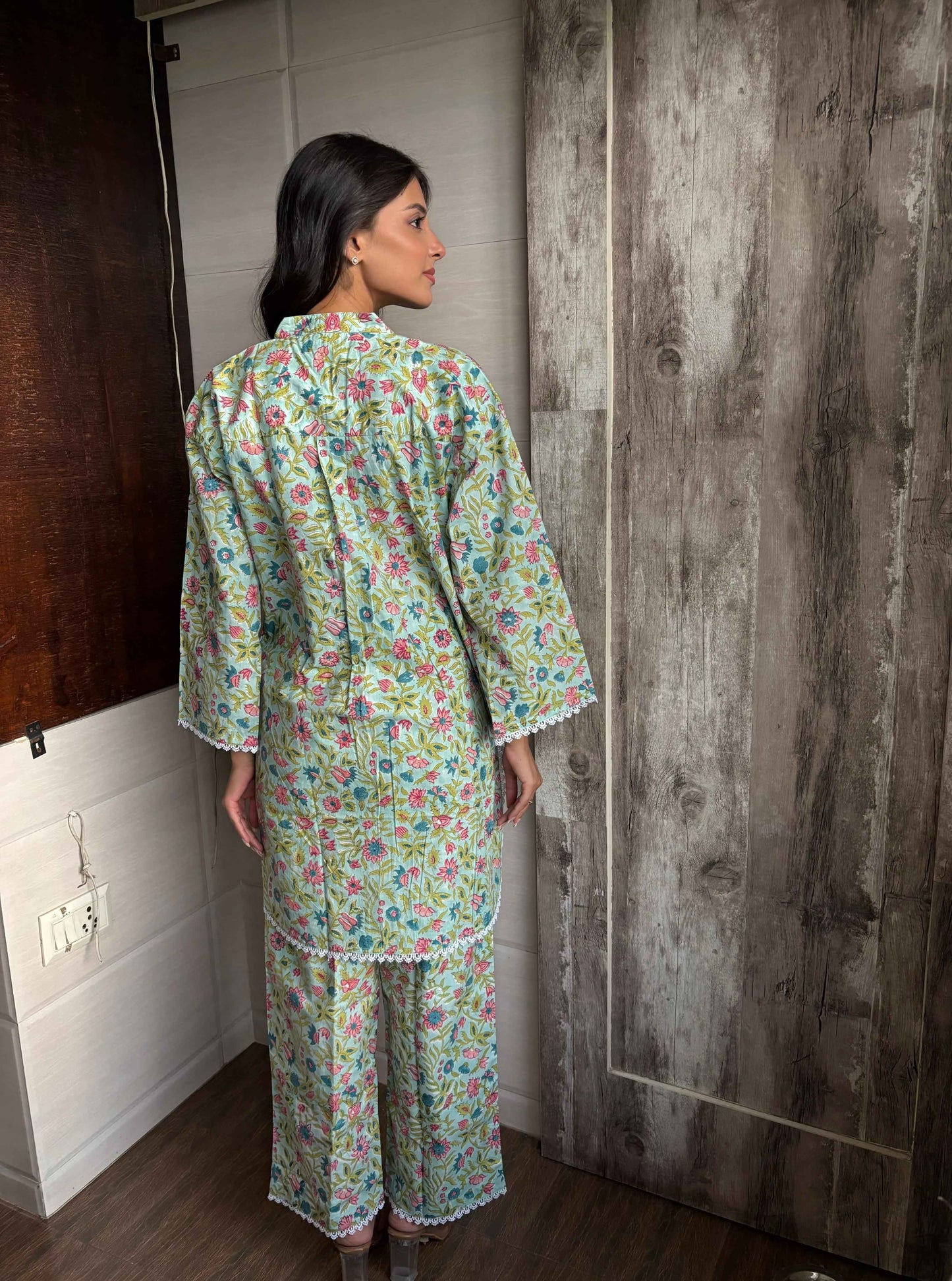 Mehak Hand-Block Kurta Set
