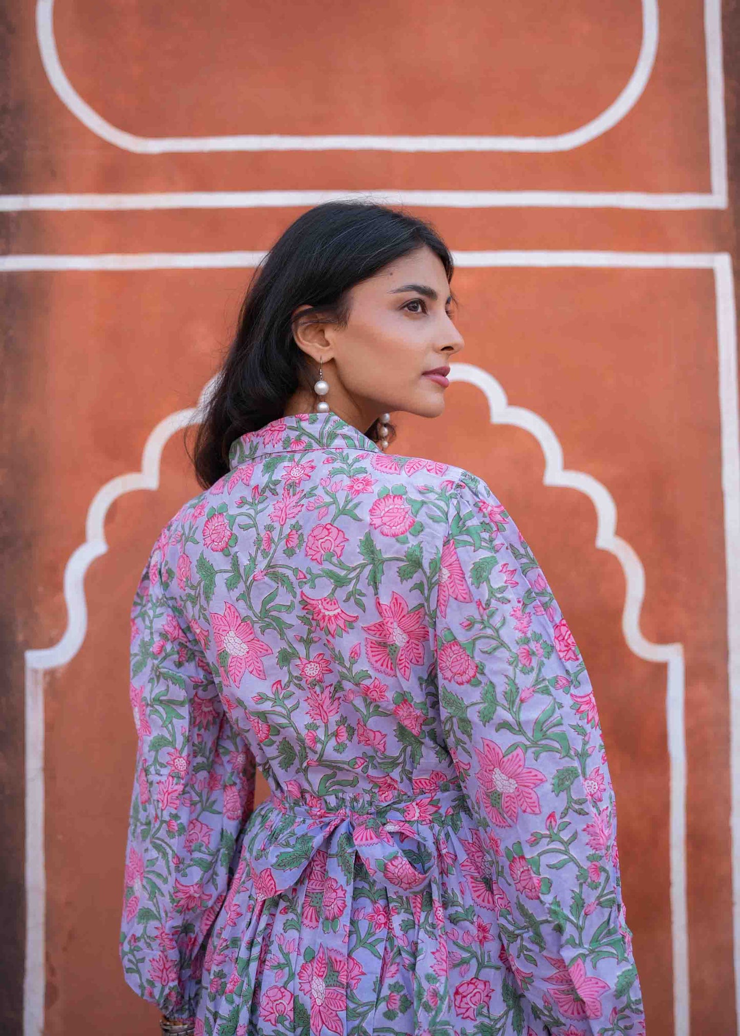 Bagh-e-Rang Hand-Block Dress