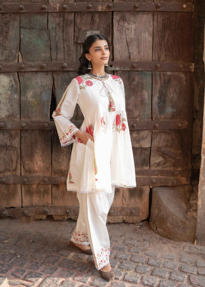 Gulzaar Hand-Block Kurta Set