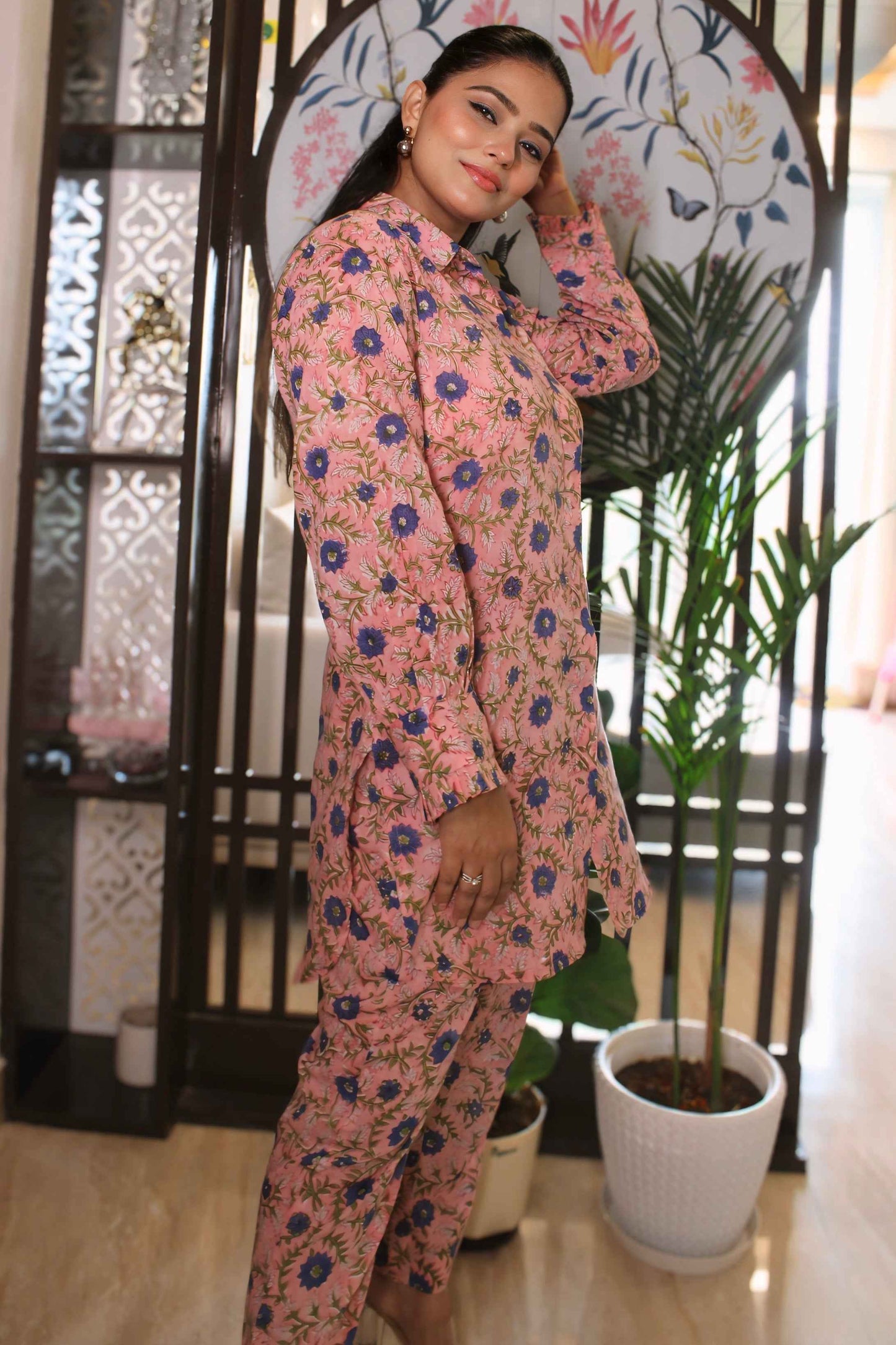 PinkBlue Delight Co-Ord Set