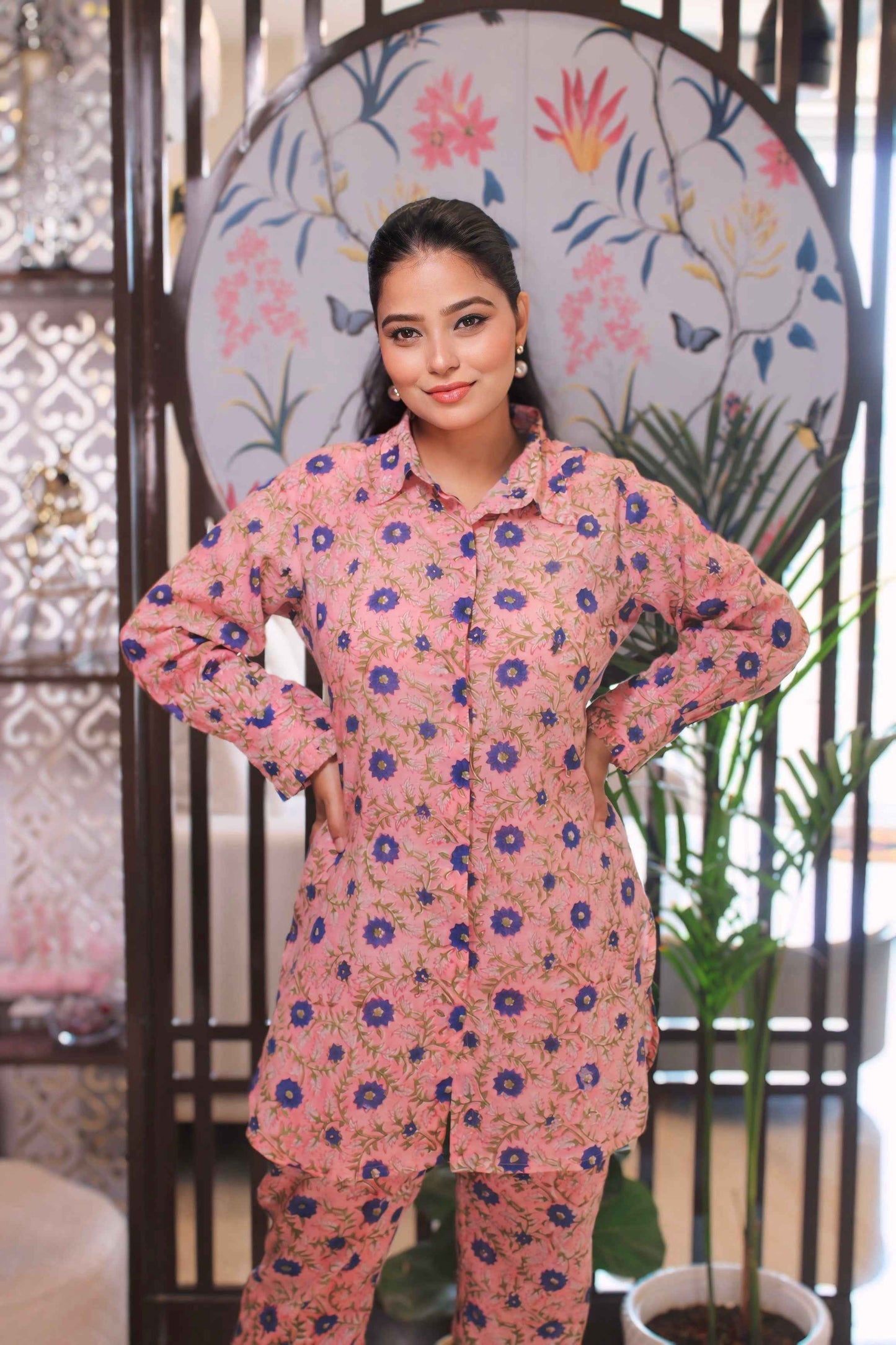 PinkBlue Delight Co-Ord Set