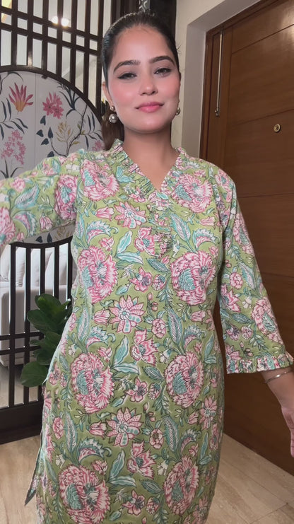 GreenBliss Garden Co-Ord Set
